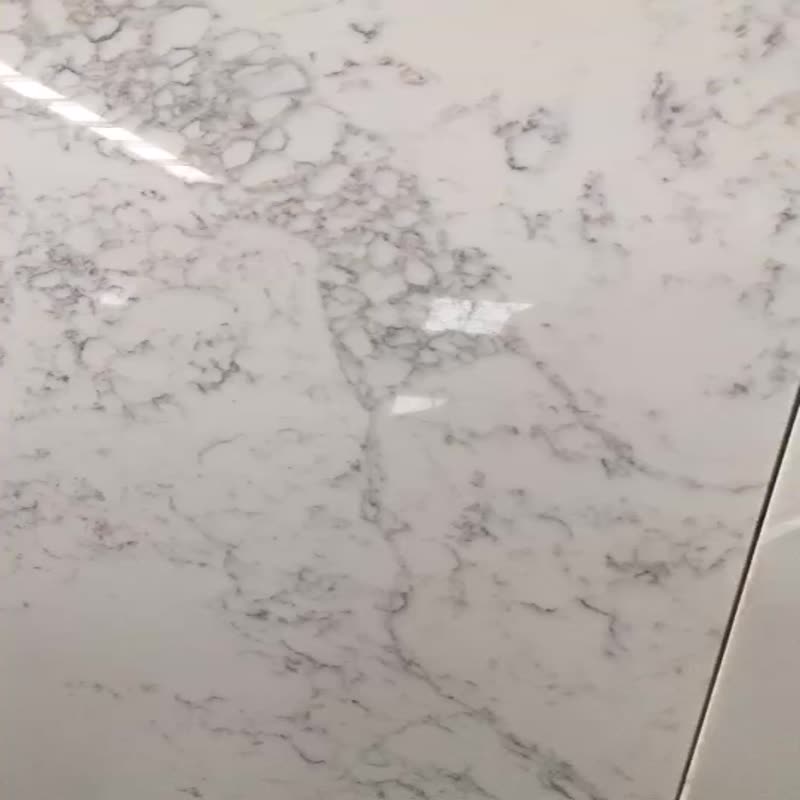 Artificial Stone Prefab Quartz Kitchen Island Top Countertop