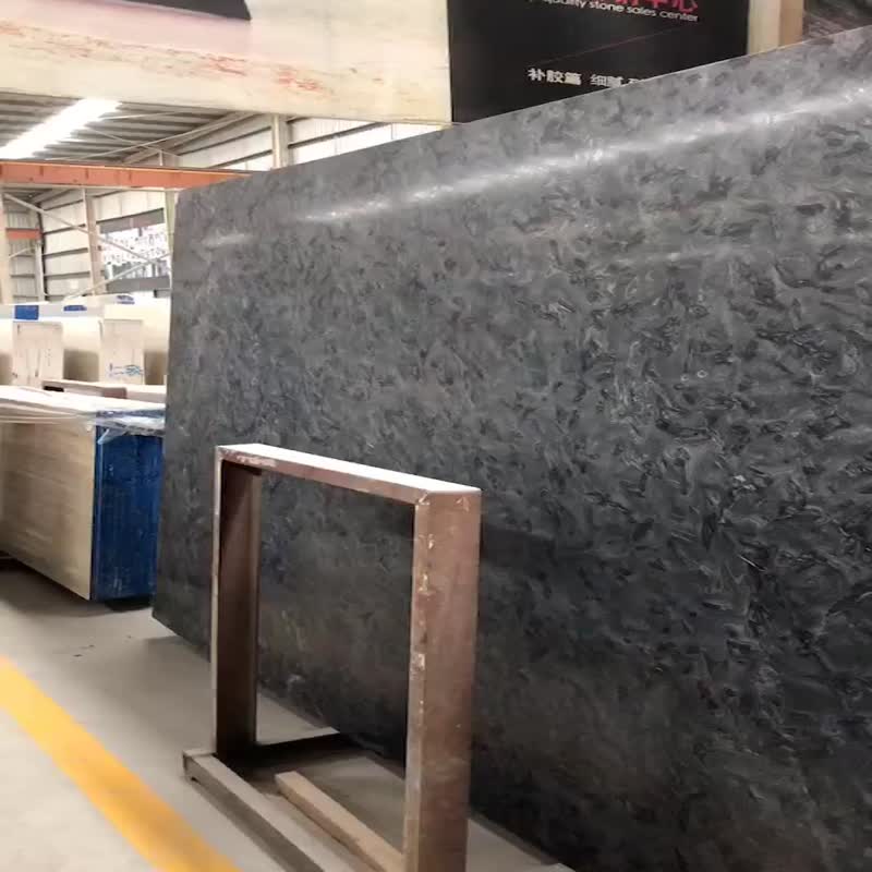 Black Matrix Granite Versace Metallica Granite Slabs