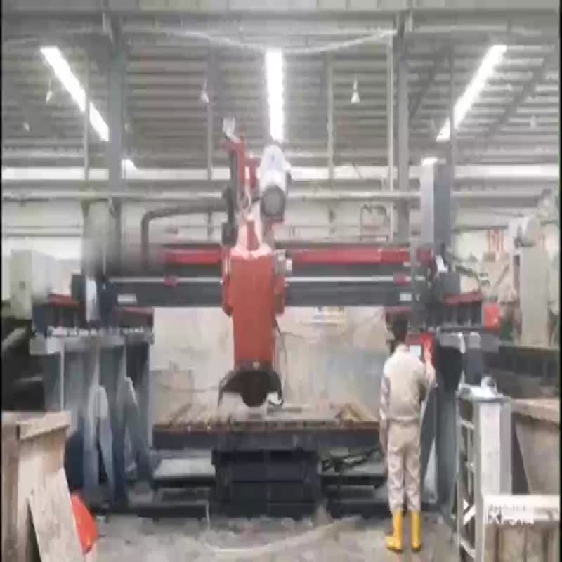 Infrared Fully Automatic Bridge Type Edge Cutting Machine