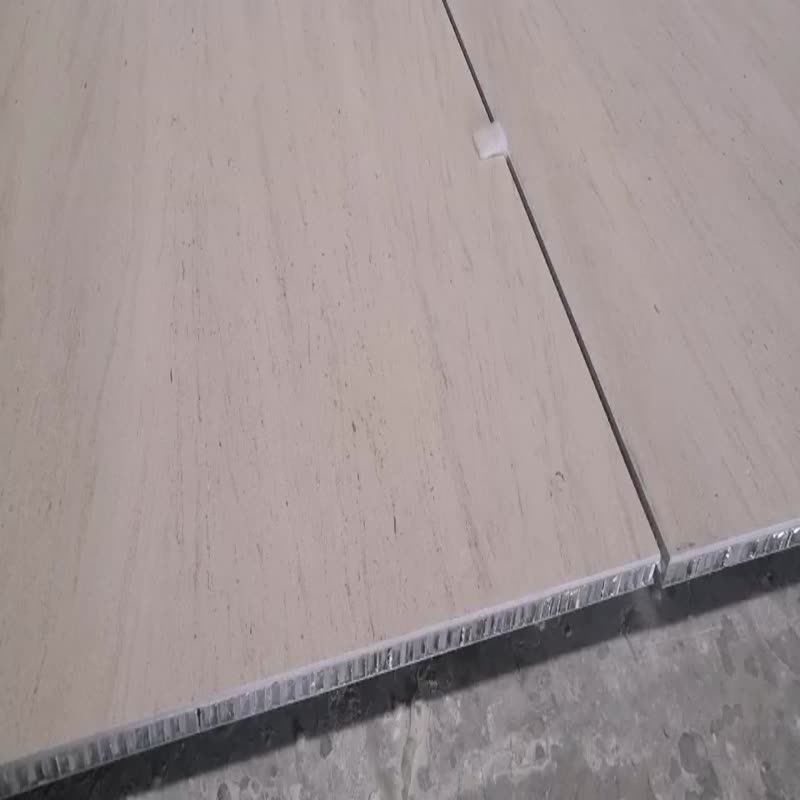 Lightweight Moca Cream Limestone Honeycomb Composite Panel