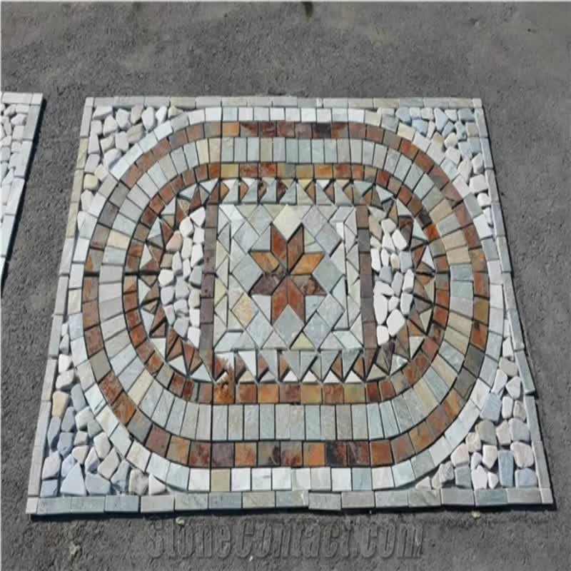 Bianco Carrara Stone Brick Mosaic Bathroom Wall Tile