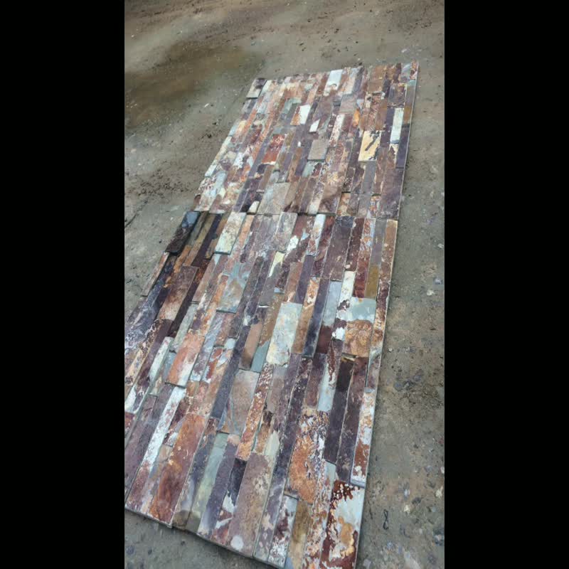 China Rusty Slate Floor Flagstone Walkway Paving