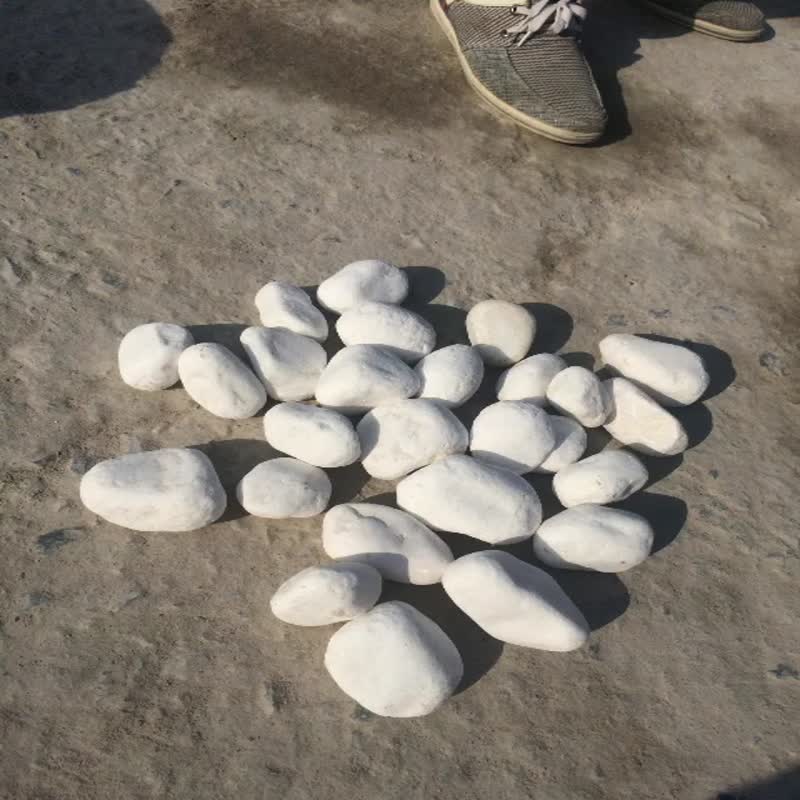 Coloured Mix Tumble Stone Pebbles For Landscaping
