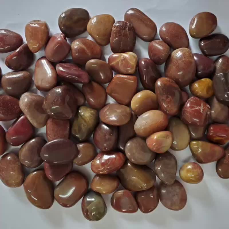 Engraved Natural Loose Letters Pebble Stone For Gift