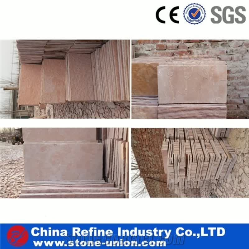Golden Quartzite Thin Ledge Stone Veneer Panels