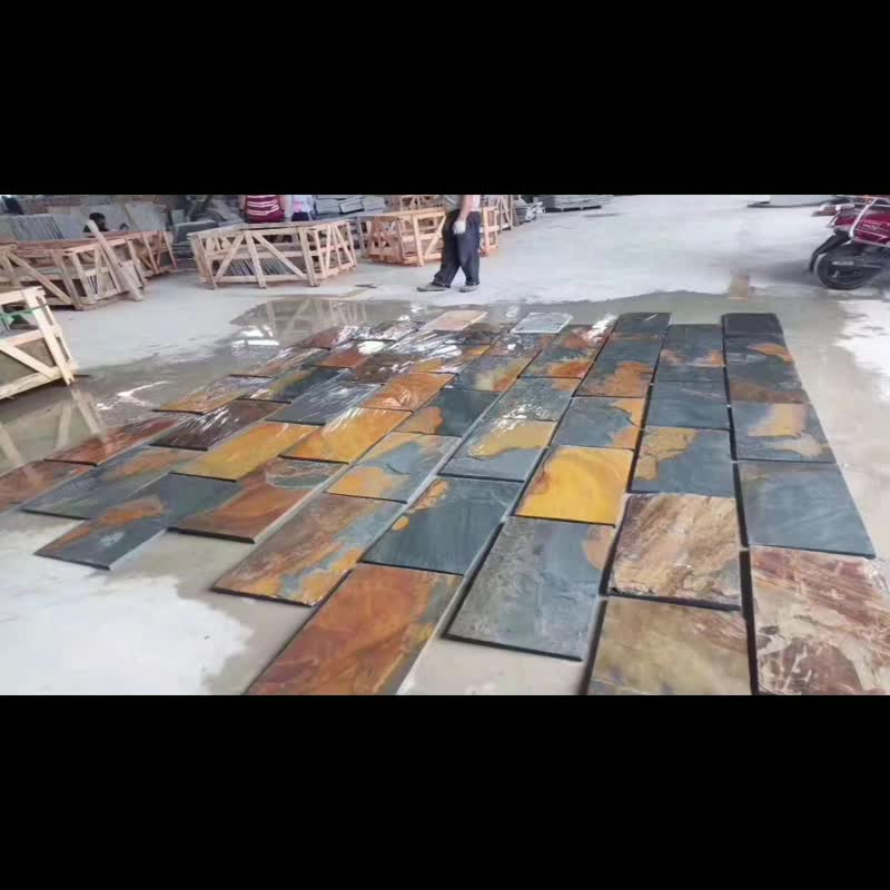 Grey Slate Flagstones Random Shaped Slate