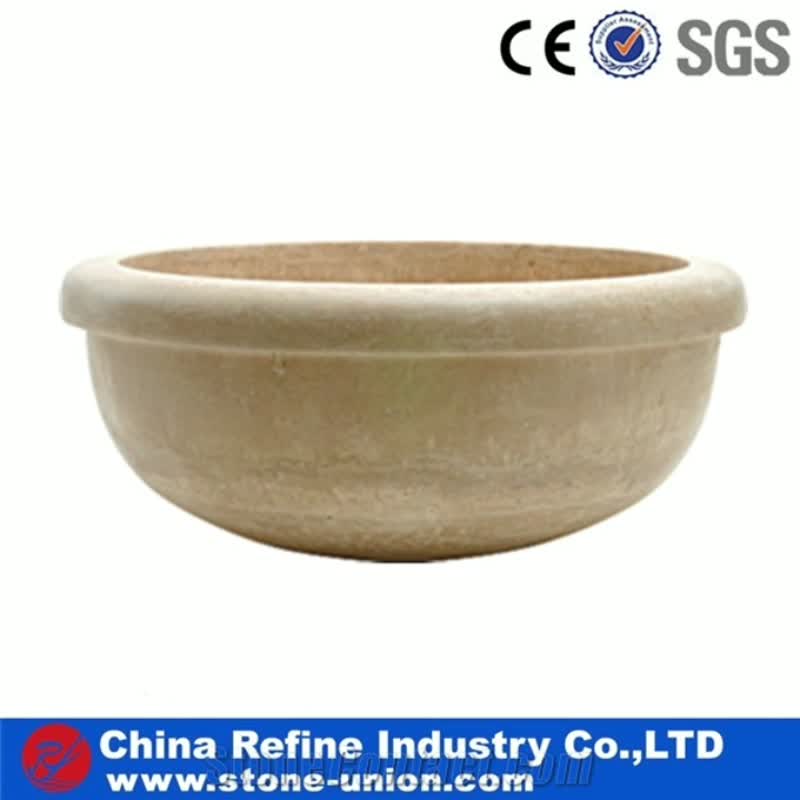 Natural Building Stone Decoration Vessel Sinks,Marble Basin