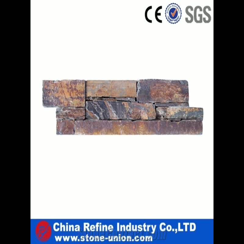 Pure White Mountain Surface Culture Stone For Wall Cladding