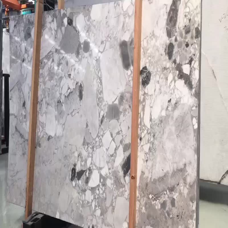 Pandora White Marble Stairs Steps Stair Riser Grey Marble