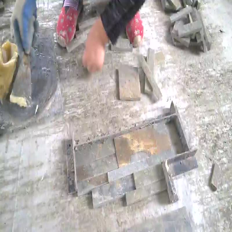 China Multicolor Stone Panel Cultural Slate Wall Cladding