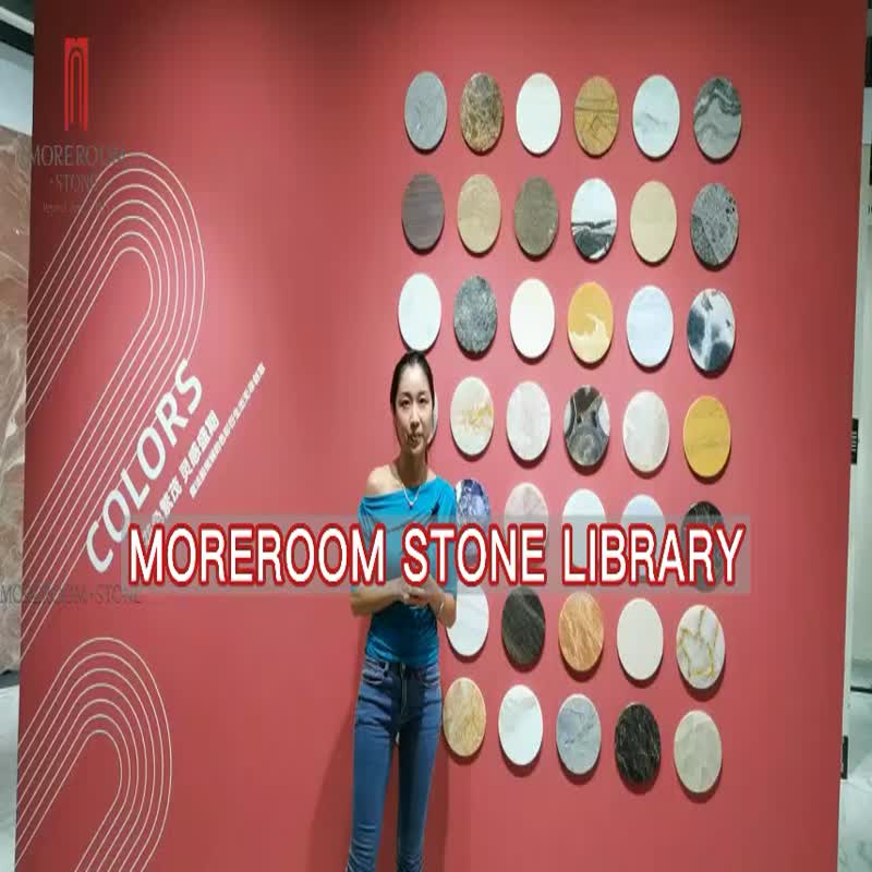 Large Format Red Marble Sintered Stone Polished Decoration Background Wall