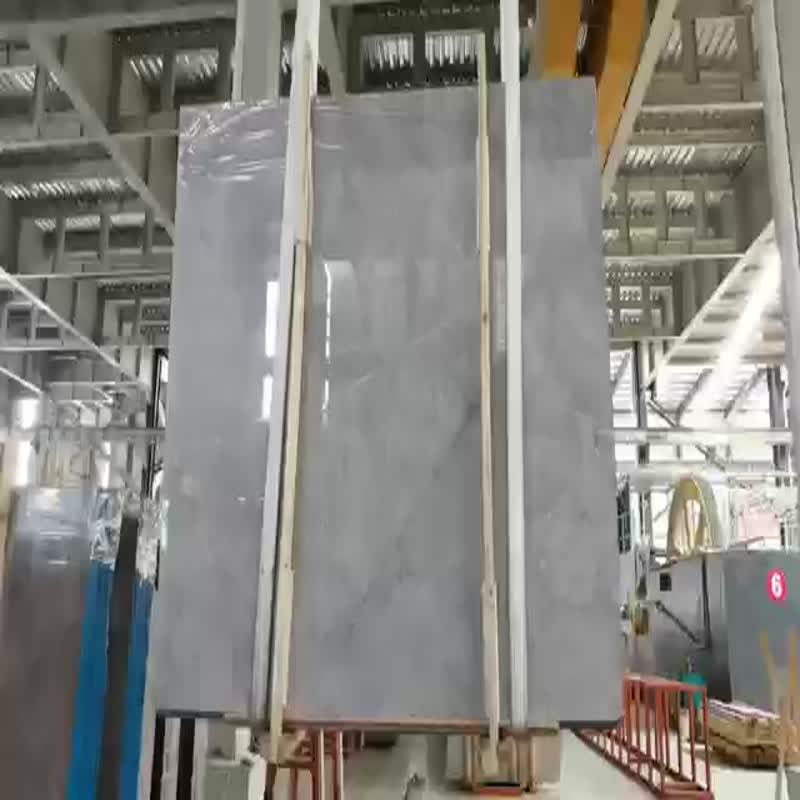 Armani Silver Marble Statuario Calacatta Slab In China