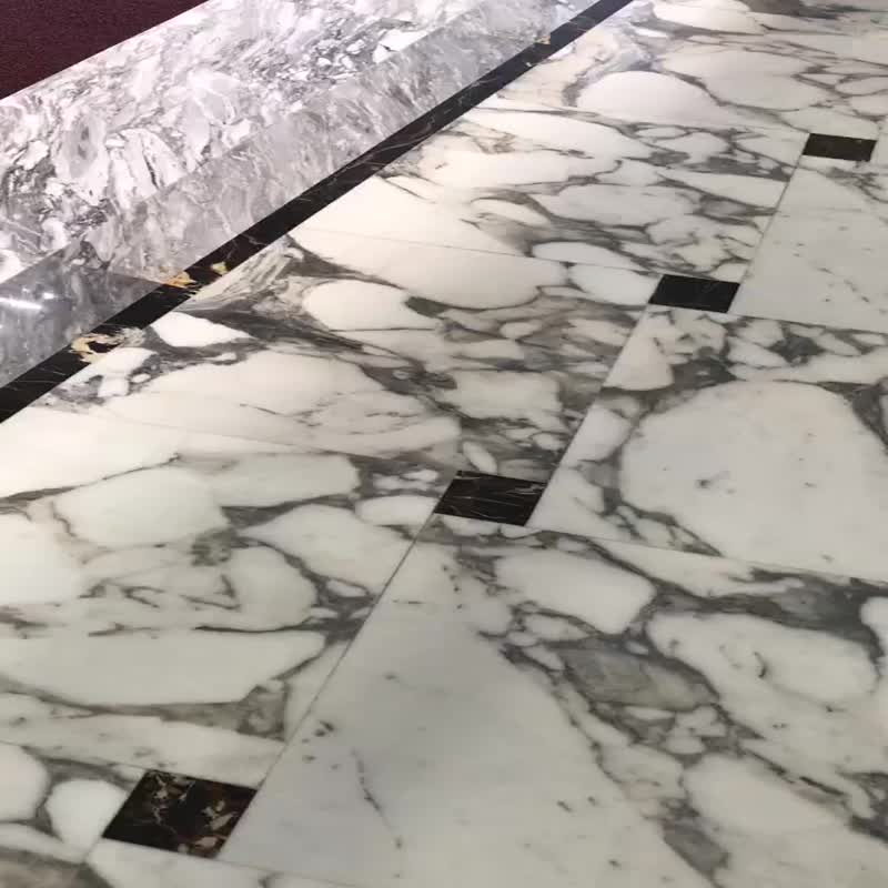 Arabescato Marble White Color Table Bench Top