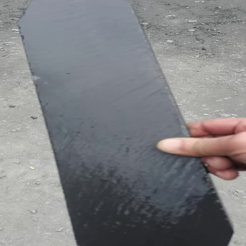 Black Slate Chevron Bathroom Floor Tile Stone Interior Wall