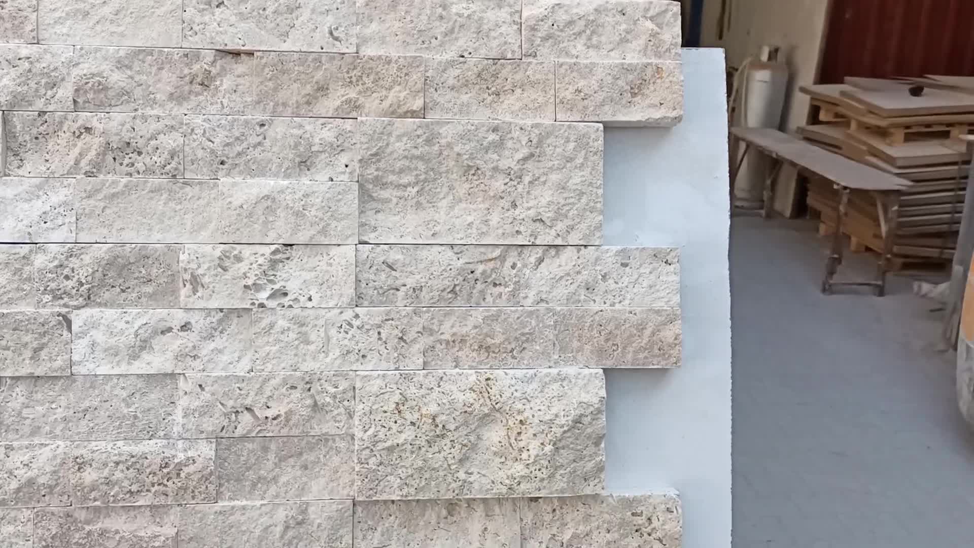 Ledger Panel Ivory Travertine