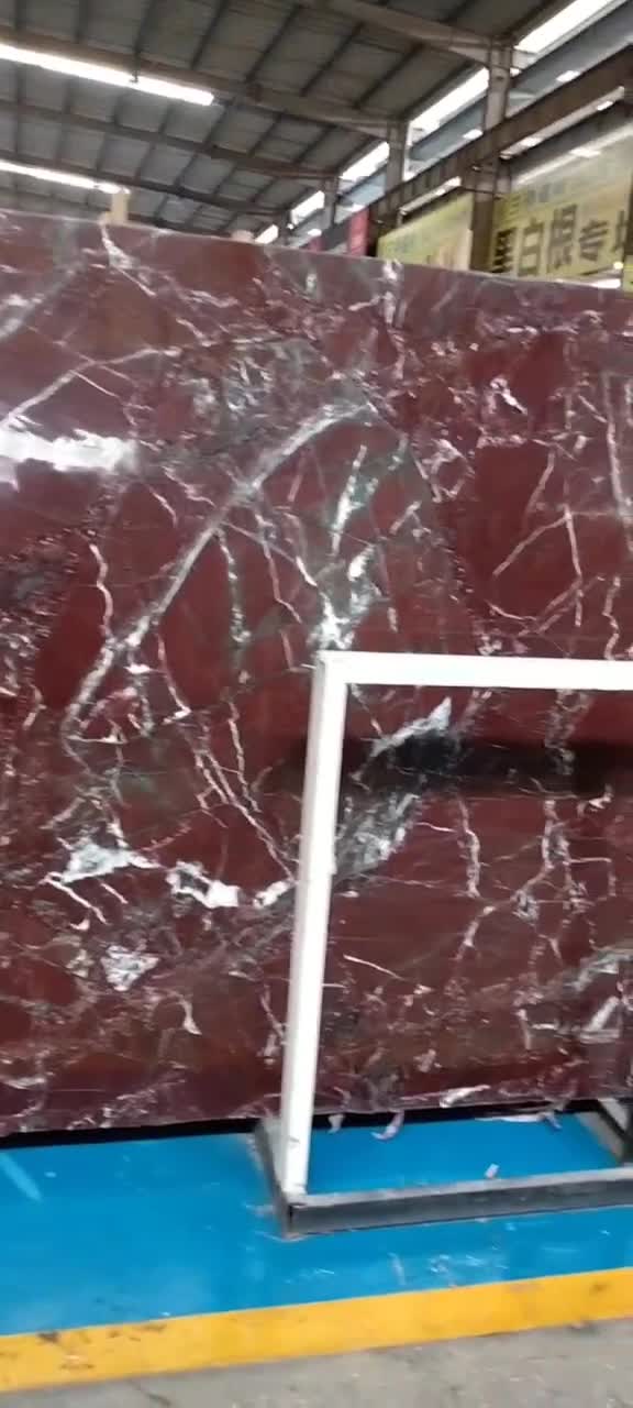 Cheap Rosso Lepanto Marble Flooing Tiles, Bathroom Tiles