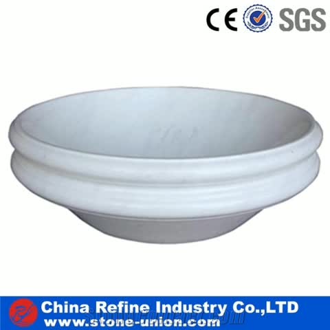 Customized Wash Basin In Bathroom ,Limestone Wash Sink