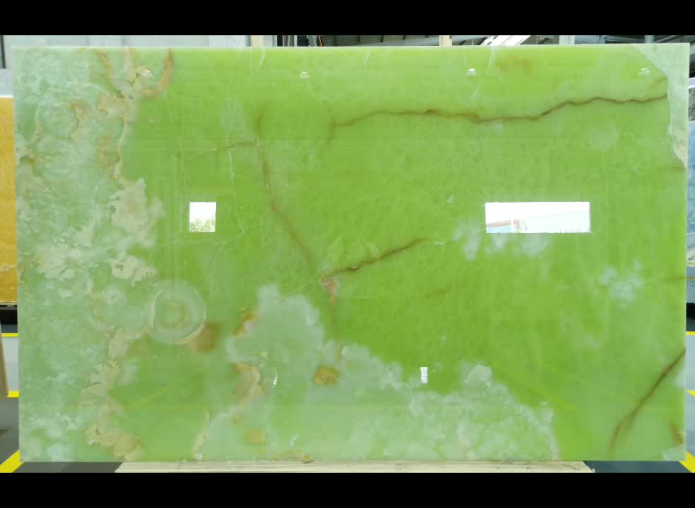 Dark Green Onyx Slabs
