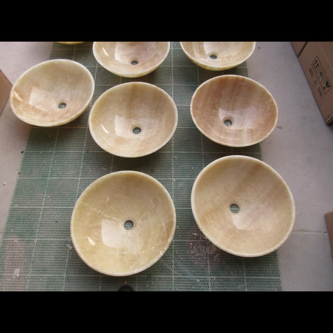 Factory Supplier Independent Bathroom Sink Round Vessel