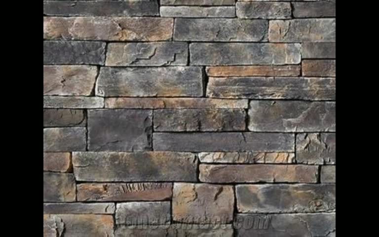 Natural Pink Slate Thin Veneer Panels For Decoration