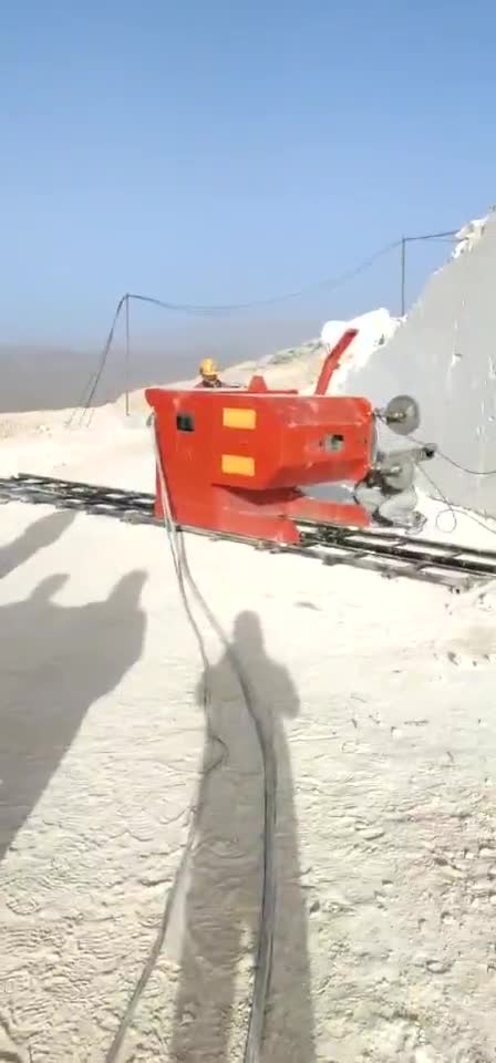 Diamond Wire Saw Machine For Marble Quarrying