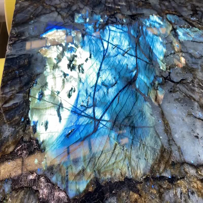 Lemurian Blue Granite Tile, Labradotite Blue Granite Tile