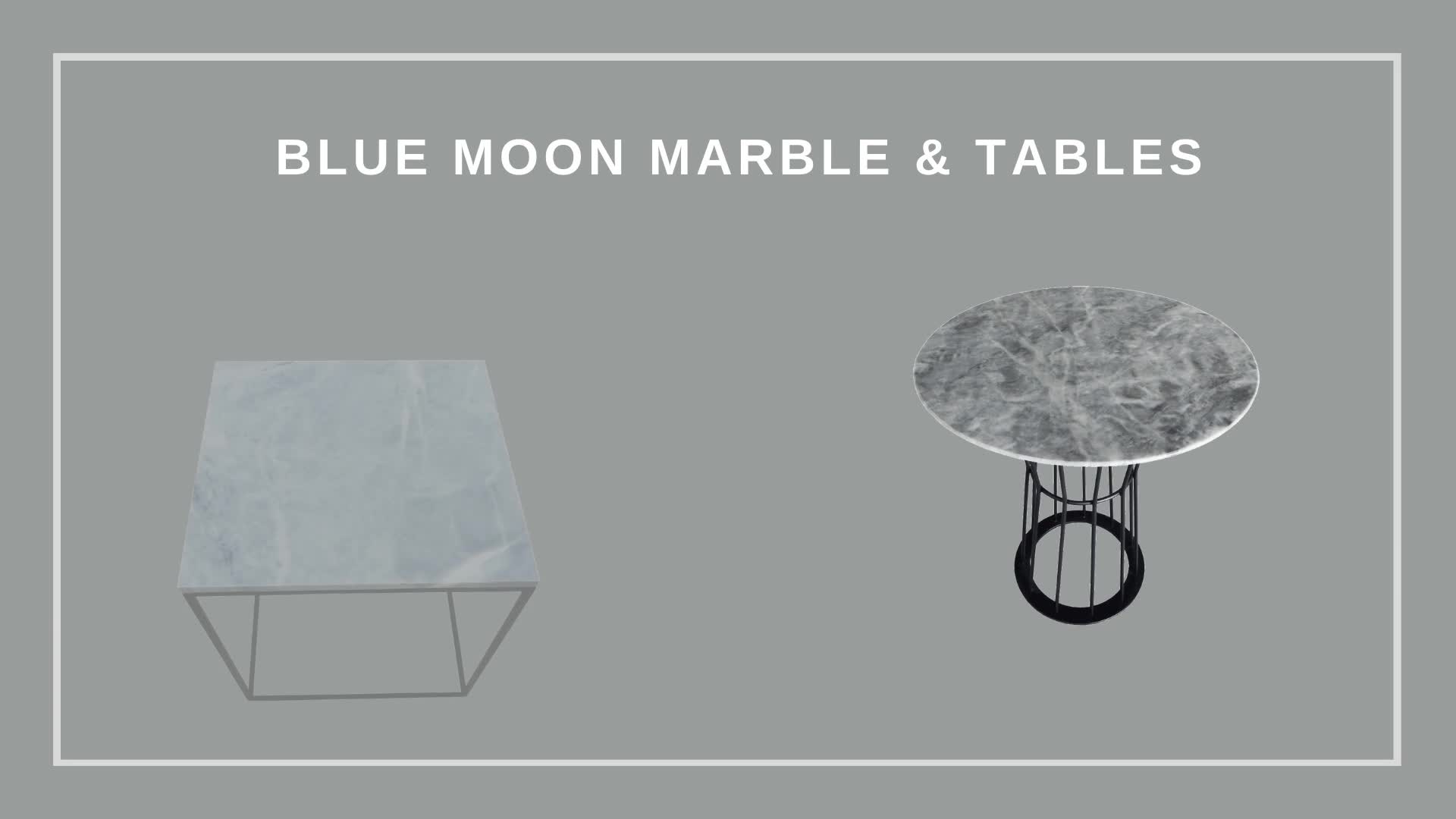 Grey Marble Pattern Set 20 Mm Polished