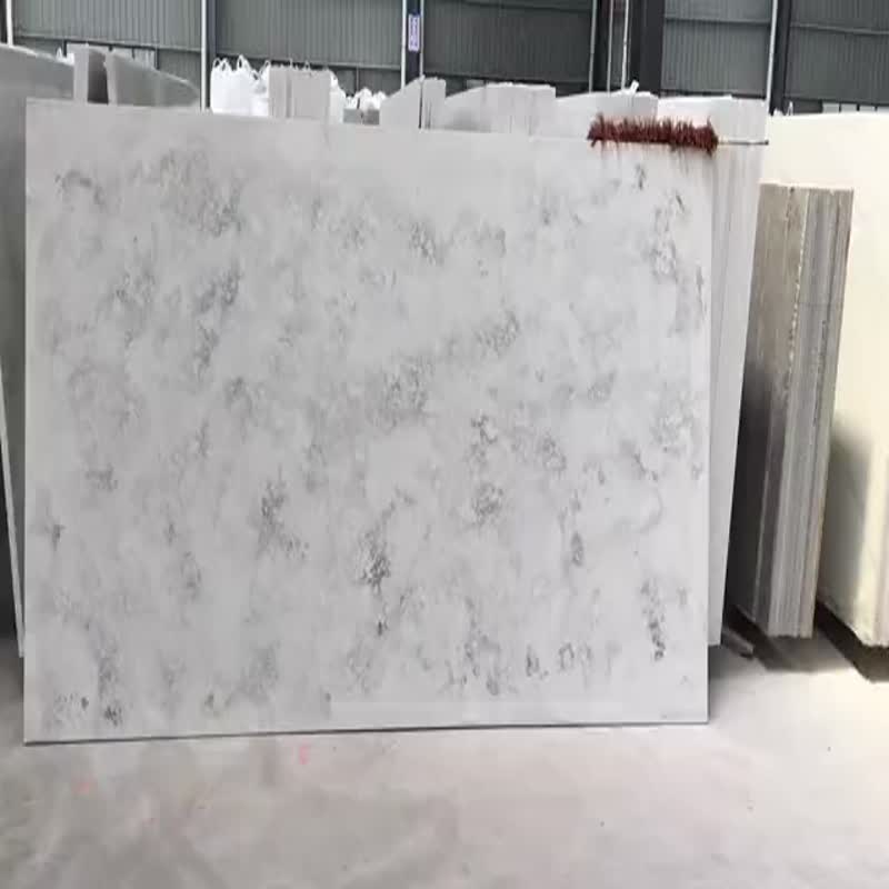 30Mm Thickness Concrete Bloom Grey Quartz