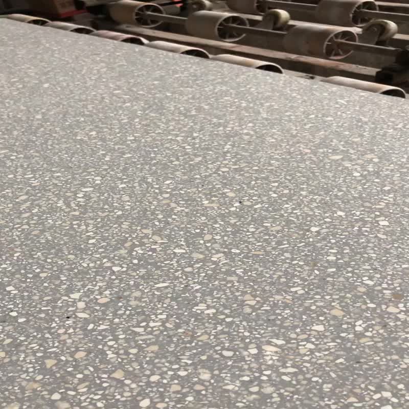 Grey Terrazzo Cinderella Grey Terrazzo With White Stone