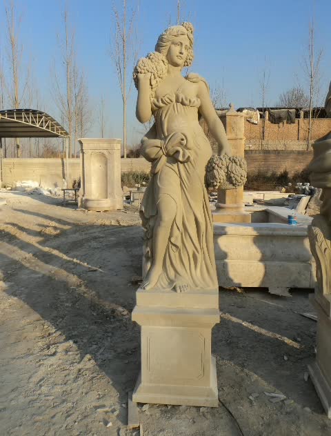 High Quality Hand Carved Natural Marble Statue