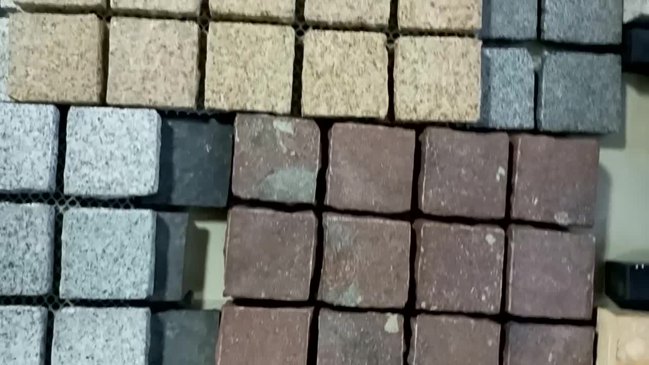 Landscape Chinese Granite Cobble Stone Pavers