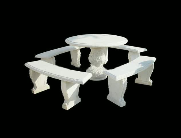 Modern White Marble Round Restaurant Cafe Dining Table Top
