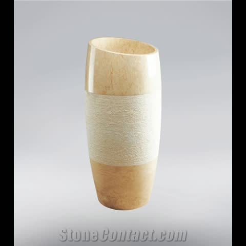 Onyx Pedestal Basin Indoor Standing Wash Basin Sink