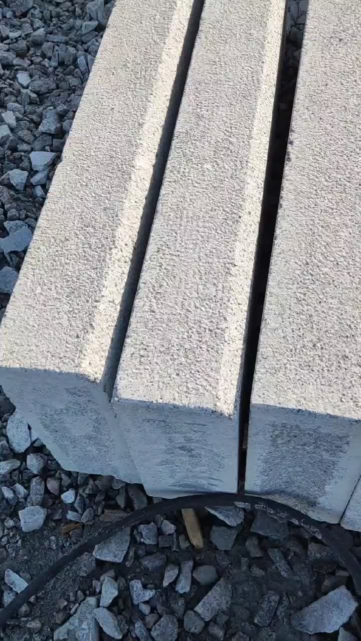 Factory Wholesale Grey Granite Road Paving Kerb Stone