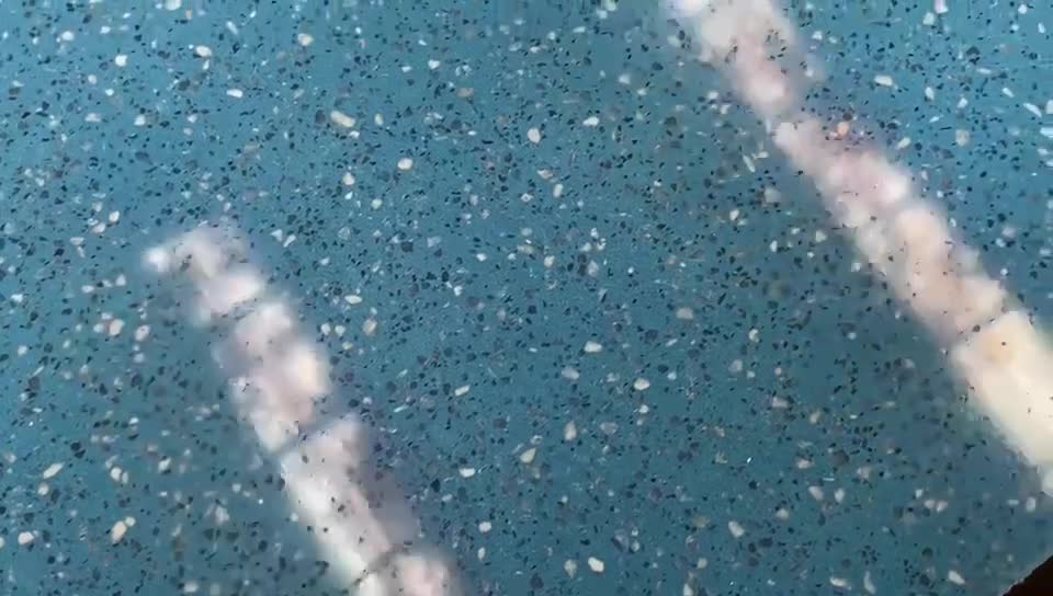 White Grey Cement Terrazzo Personalized Aggregate Tile
