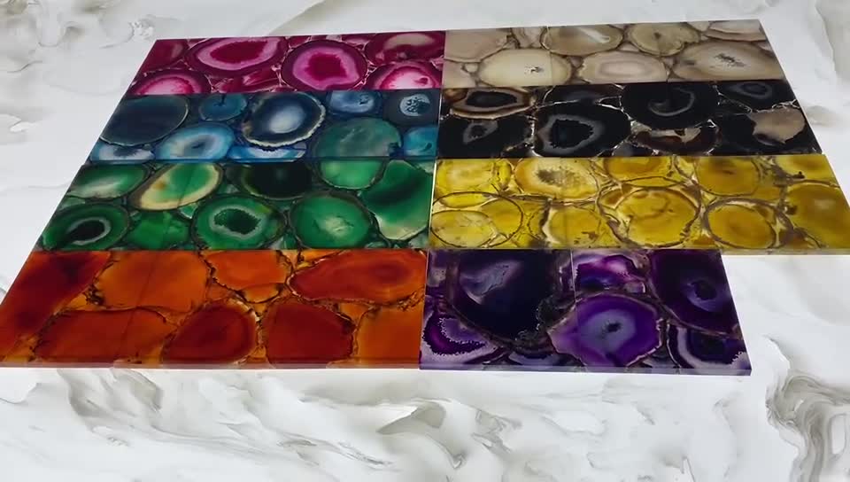 Polished Agate Slices Backlit Agate Stone Onyx Slabs Price