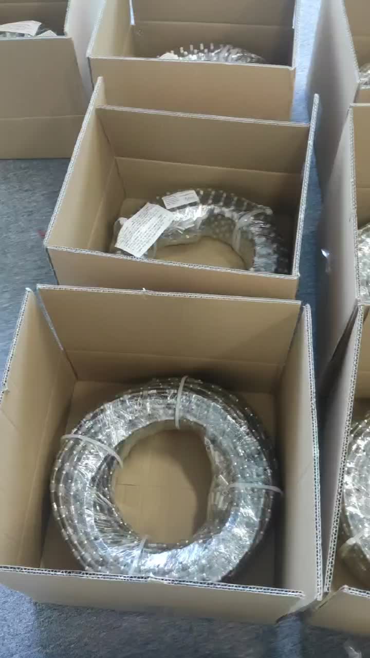 Spring Coated Diamond Rope Saw For Marble Stone