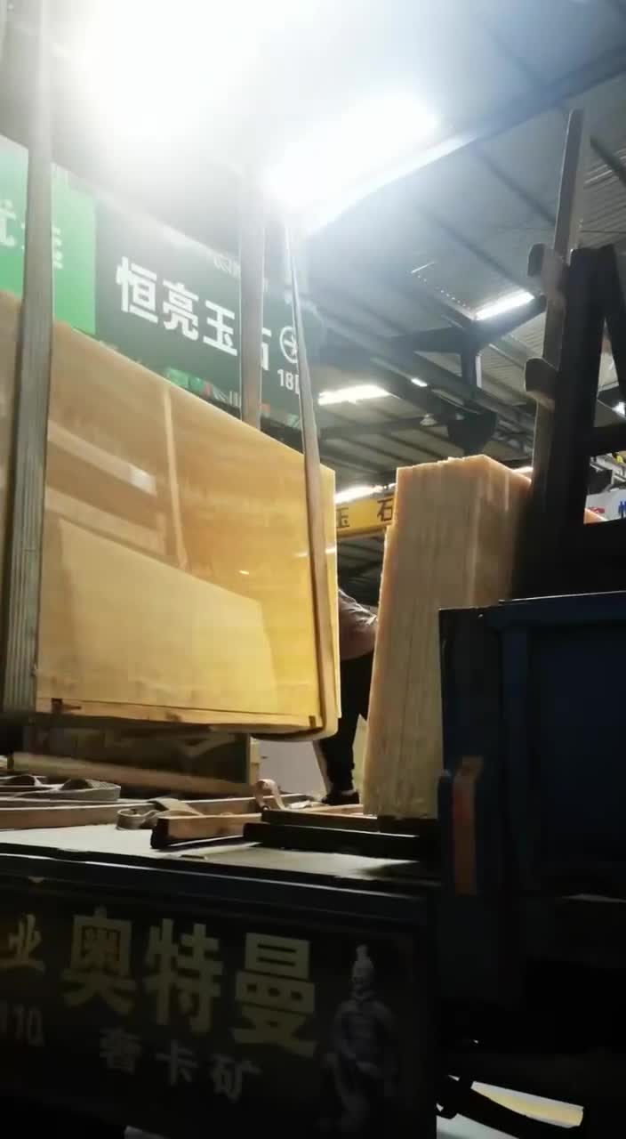 China Honey Onyx Golden Yellow Agate Onix Slab Tile