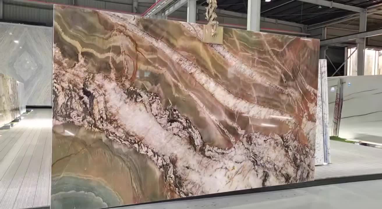 Brazil Polished Crystal Volupia Maestro Quartzite Slabs