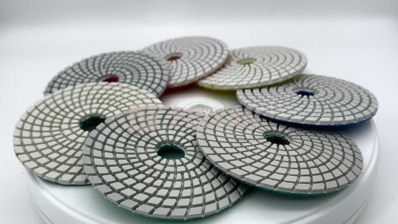 Diamond Wet Flexible Polishing Pads