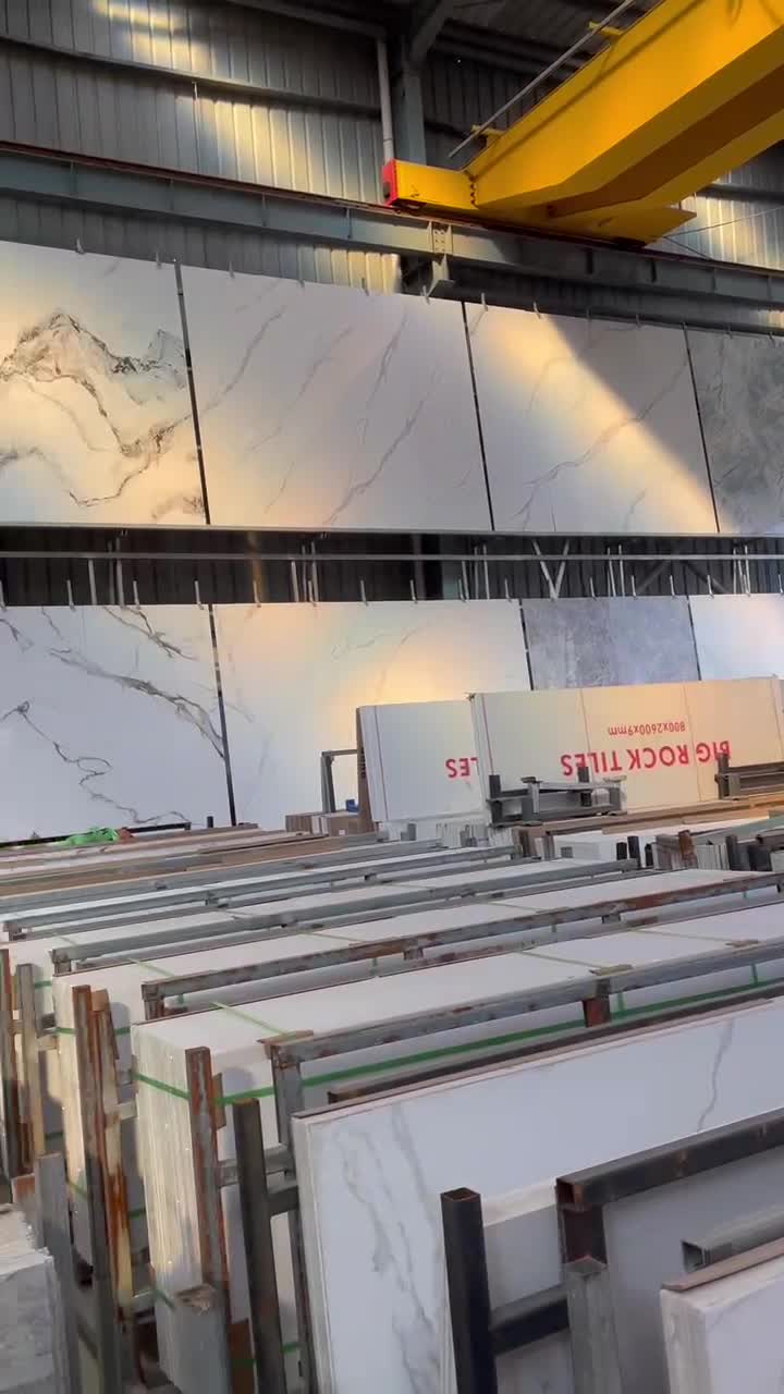 Calacatta White Quartz Stone Slabs-Artificial Stone