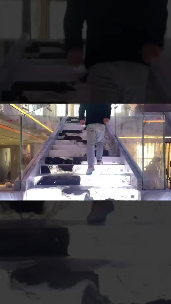Hot Sale Fashion Marble China Panda White Celebrity Stairs