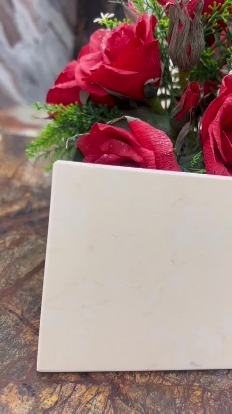 Cream Marfil Quartz Stone For Kitchen Countertop