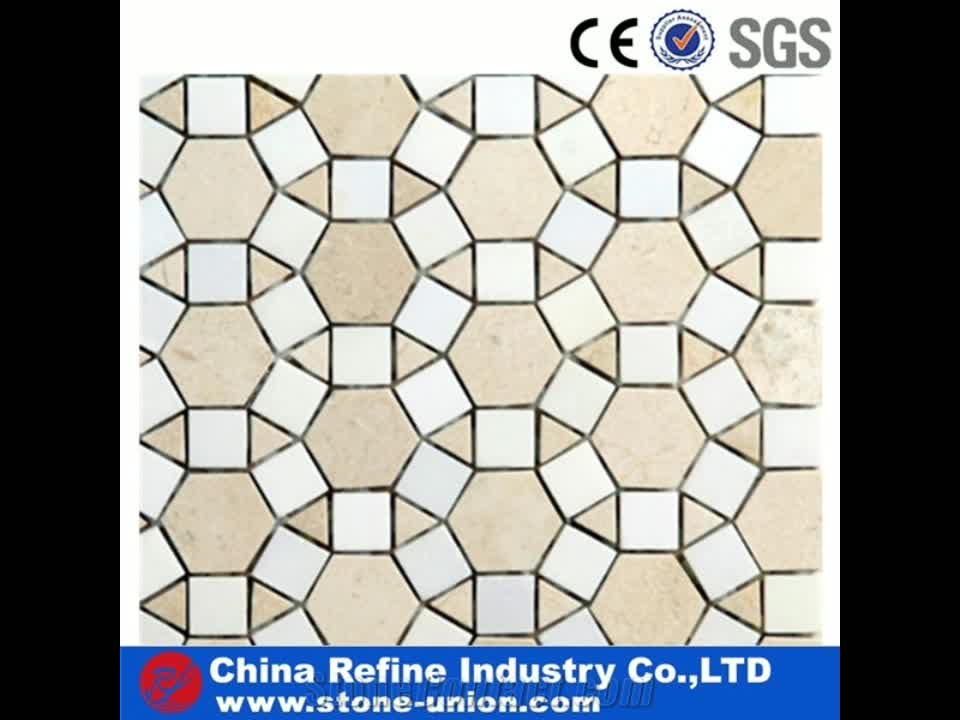 Cheap Mixed Sizes Marble Tiles Wholesale Mosaic
