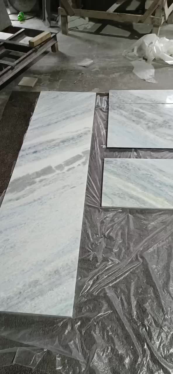 Custom Sky Blue Marble Counter