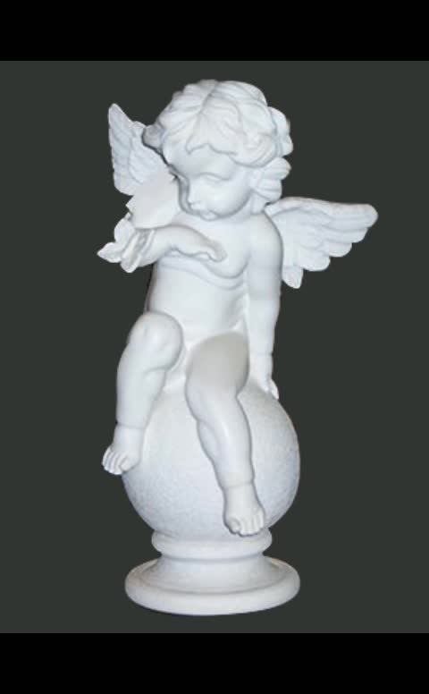 Garden Moon Goddess Marble Statue, Outdoor Girl Lady