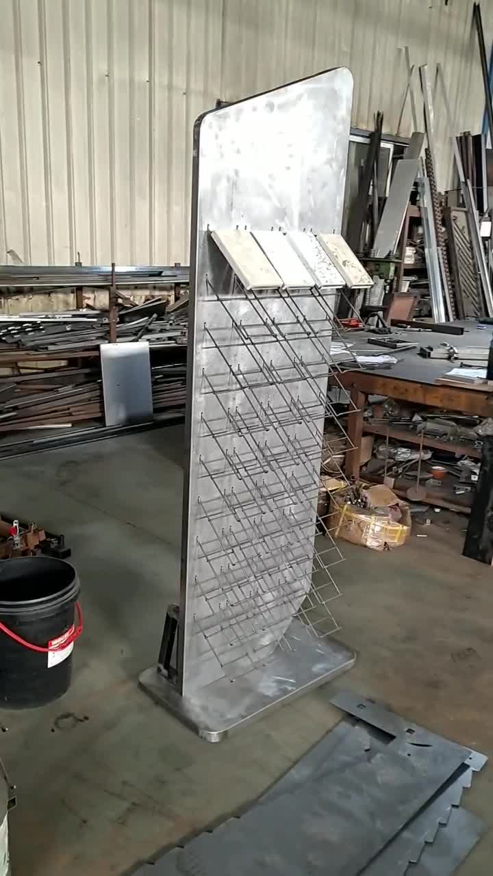 40 Colors Porcelain Stone Sample Display Rack