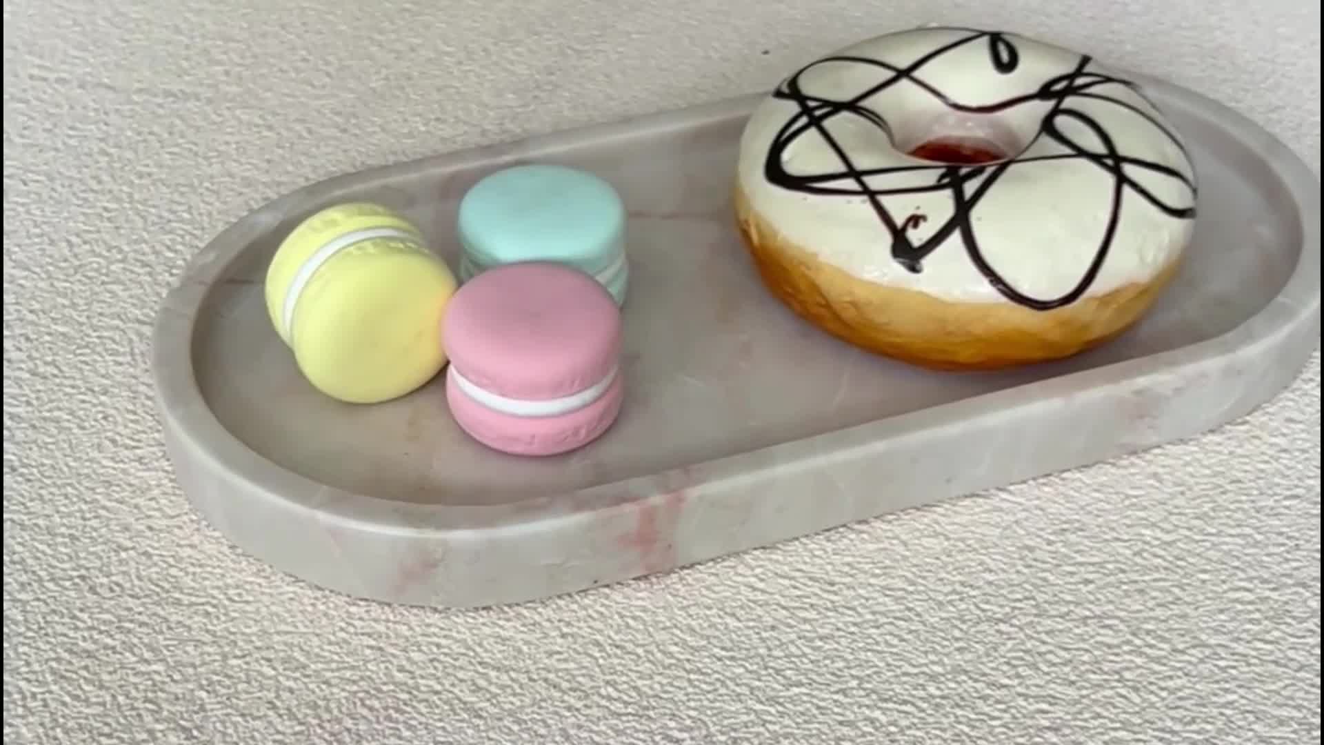 Elegant Marble Serving Tray
