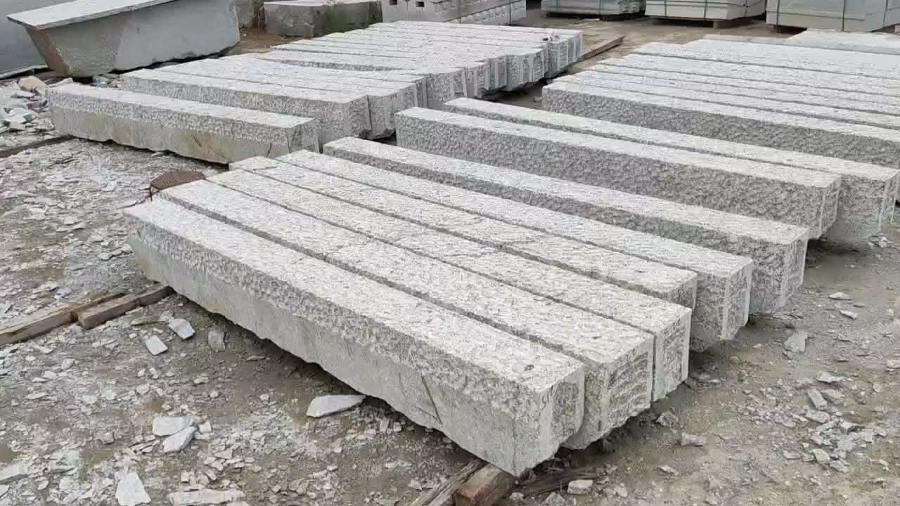 G341 Grey Granite Kerbstone, Curbstones V17,R17,V22
