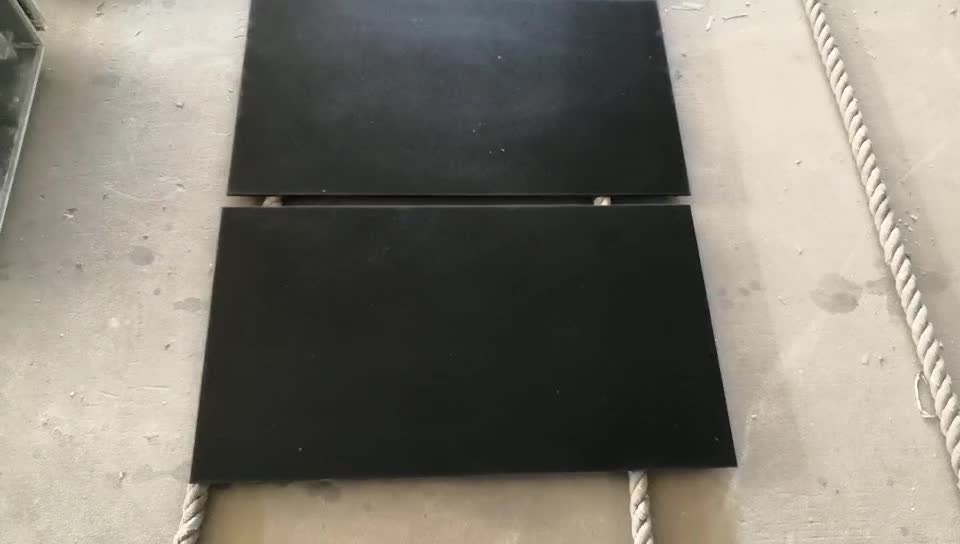 Absolute Black Marble Backed Fiberglass For Outdoor Wall